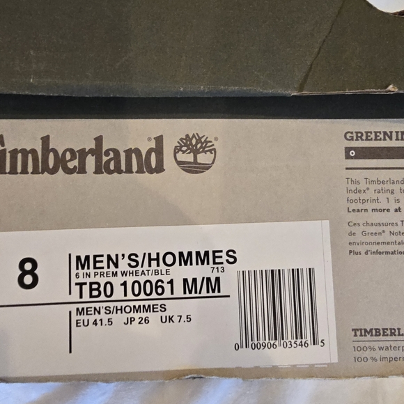 Timberland Men\'s Wheat Boots